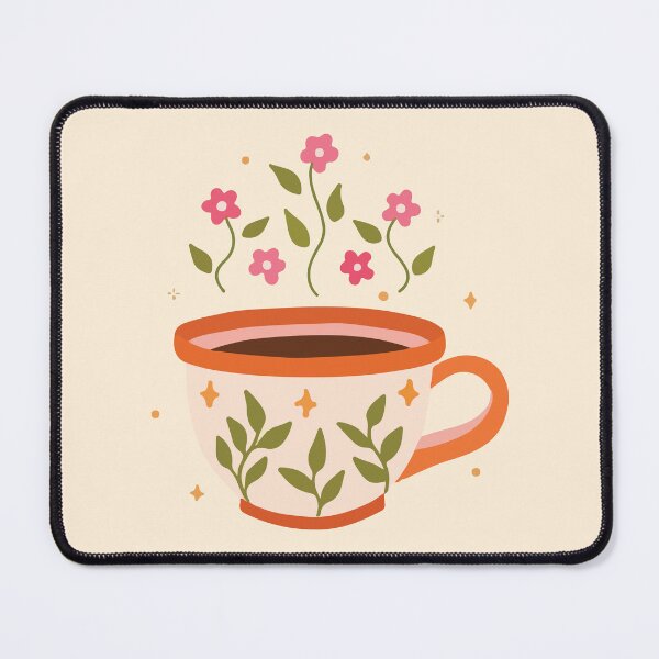 Item preview, Floral tea cup designed and sold by BrownHorse90s.
