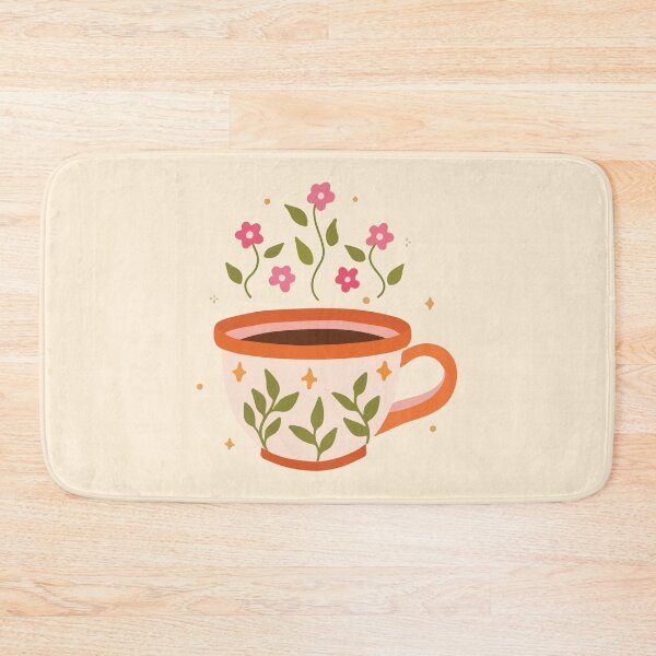 Item preview, Floral tea cup designed and sold by BrownHorse90s.