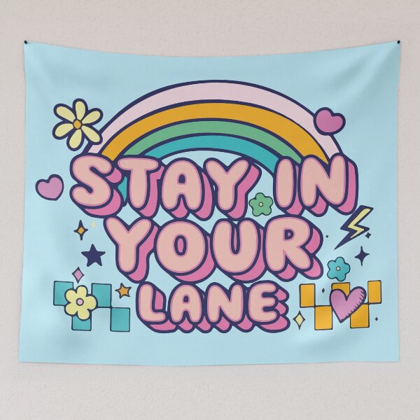 Item preview, Mantente en tu carril designed and sold by BrownHorse90s.