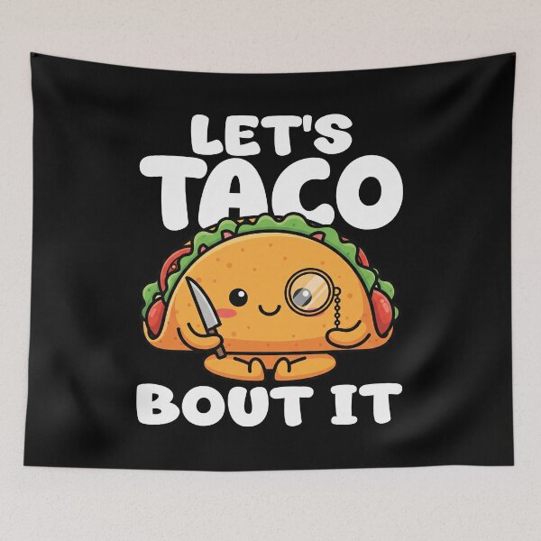 Item preview, LET'S TACO BOUT IT - CHEF GIFT designed and sold by KEF Custom.