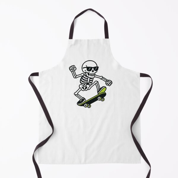Item preview, Skateboarding Skeleton - Edgy Cartoon Skate Art designed and sold by OnPointOutfits.