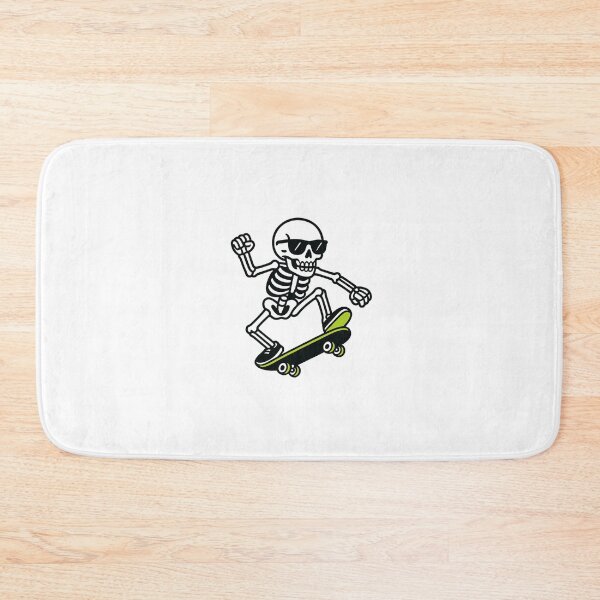 Item preview, Skateboarding Skeleton - Edgy Cartoon Skate Art designed and sold by OnPointOutfits.