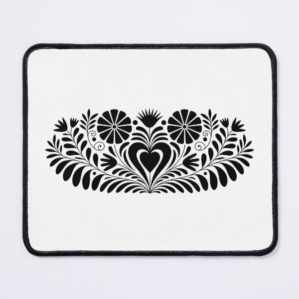 Item preview, Black floral motif designed and sold by jkrphoto.