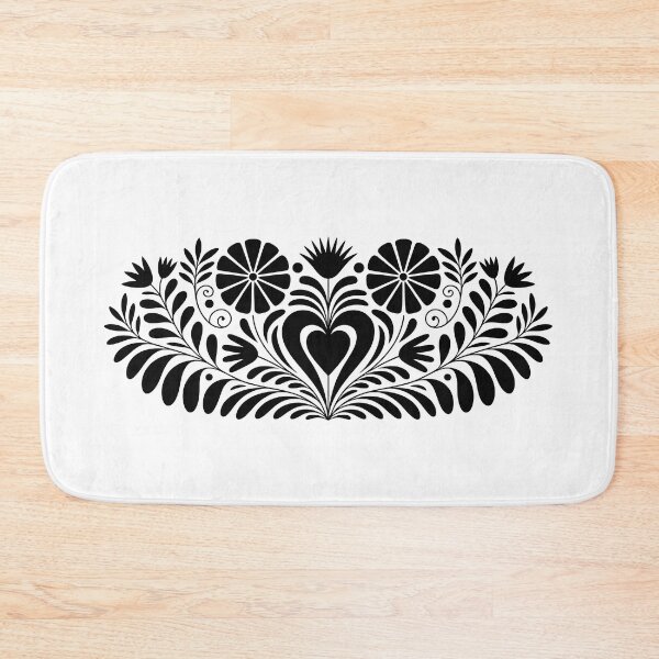Item preview, Black floral motif  designed and sold by jkrphoto.
