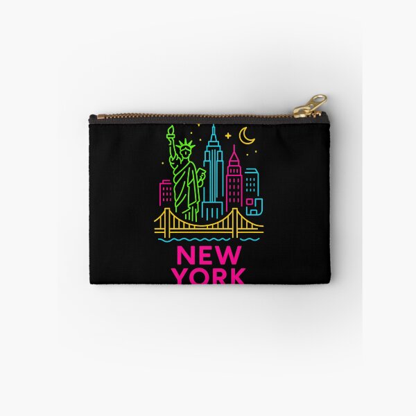 Item preview, New York Neon Skyline Collection: Futuristic City Lights designed and sold by Design_Your_Day.