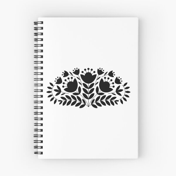 Item preview, Black floral motif  designed and sold by jkrphoto.