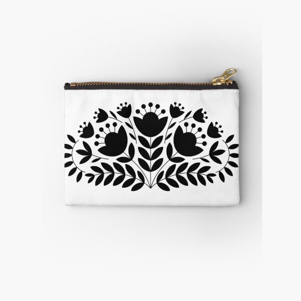 Item preview, Black floral motif  designed and sold by jkrphoto.
