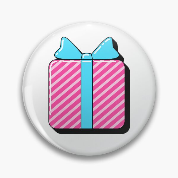 Item preview, Pink gift with striped pattern, pop art designed and sold by artskill2k17.