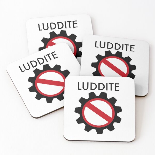 Item preview, Luddite Anti-Tech designed and sold by marlord37.