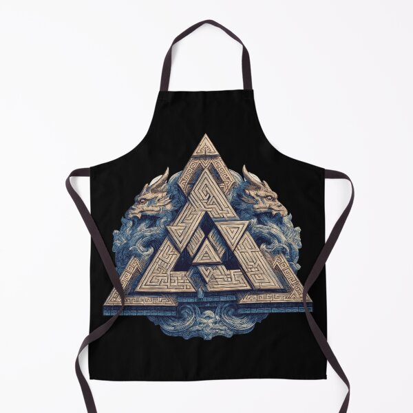 Item preview, Valknut of the Twin Dragons designed and sold by HouseOfLyons.