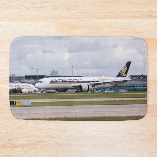 Item preview, MAN from SIN Singapore Airlines 10,000th Airbus Sticker designed and sold by Skyframe Aviation.