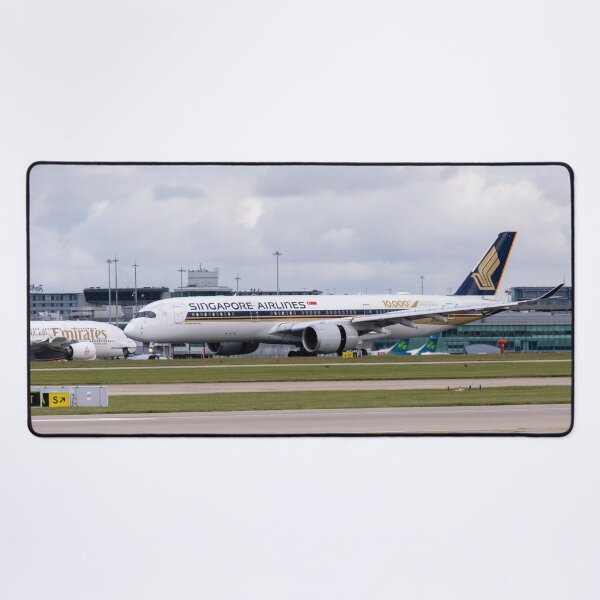Item preview, MAN from SIN Singapore Airlines 10,000th Airbus Sticker designed and sold by Skyframe Aviation.
