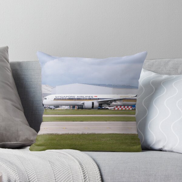 Item preview, MAN from SIN Singapore Airlines 10,000th Airbus Sticker designed and sold by Skyframe Aviation.