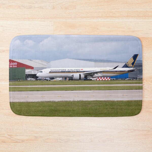 Item preview, MAN from SIN Singapore Airlines 10,000th Airbus Sticker designed and sold by Skyframe Aviation.