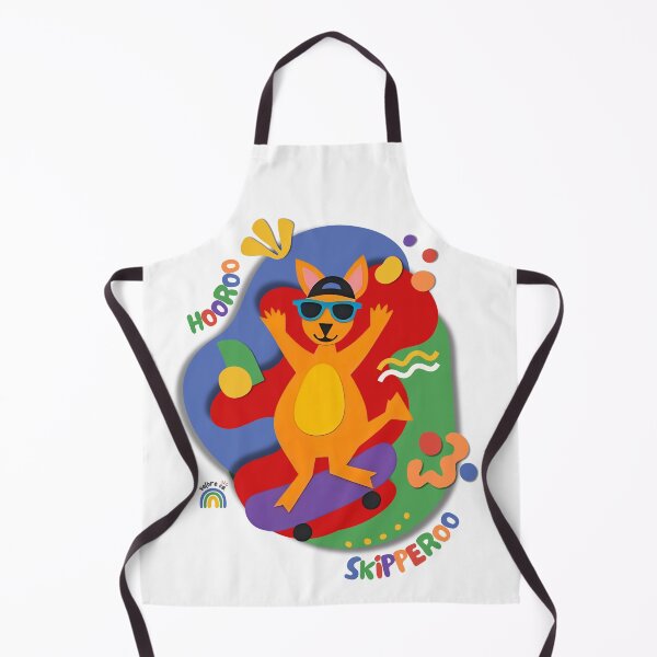 Item preview, Hooroo Skipperoo – Kangaroo on a Skateboard designed and sold by VolbroCo..