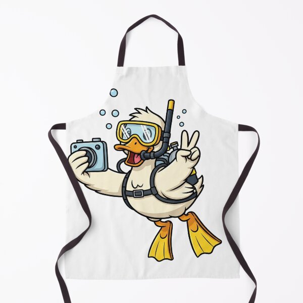 Item preview, Scuba Selfie Duck – Diving Duck with Underwater Camera designed and sold by MzulhilmiZam.