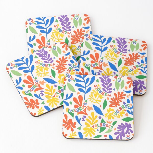 Item preview, VOLBROCO Leaves & Blooms Blob Party on Cream designed and sold by VolbroCo..