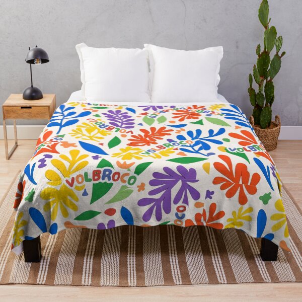 Item preview, VOLBROCO Leaves & Blooms Blob Party on Cream designed and sold by VolbroCo..