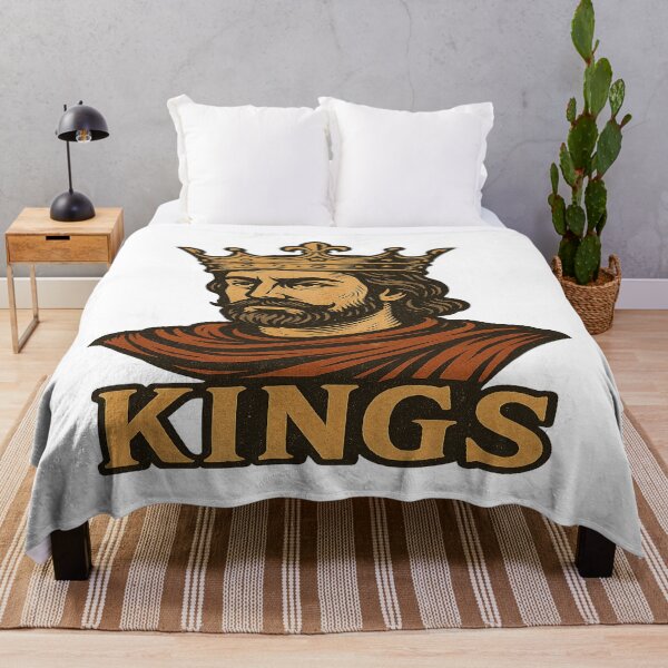 Item preview, No kings vs kings Vintage Royal King – Retro Monarch Style T-Shirt designed and sold by artist-for-you.