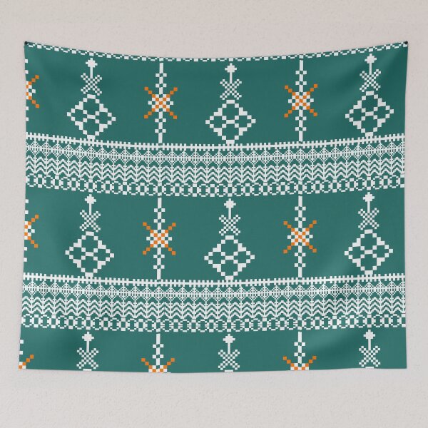 Item preview, Geometric Tribal Fabric Design designed and sold by lotus2lin.
