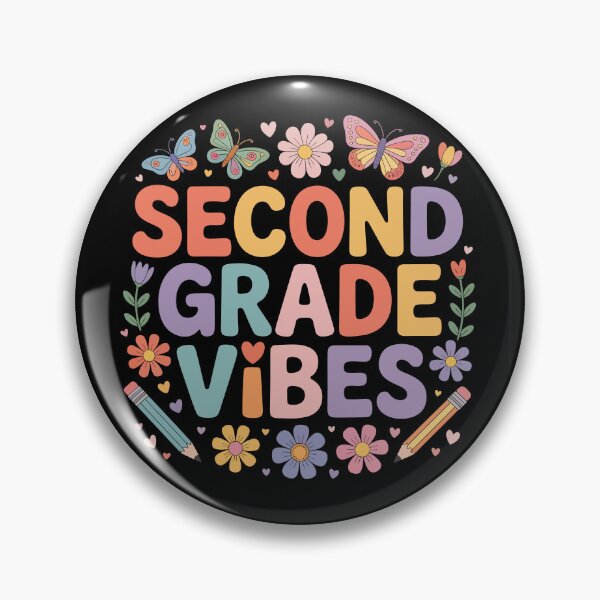 Item preview, Second Grade Vibes designed and sold by jkrphoto.
