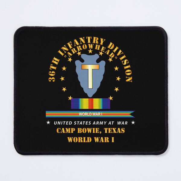 Item preview, Army - 36th Infantry Division - Arrowhead - Camp Bowie TX w SVC WWI designed and sold by Military Insignia Products.