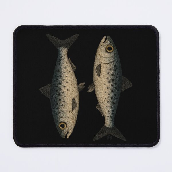 Item preview, Sardines - Vintage Japanese Art - Sardine Fish designed and sold by Kabuji Store.