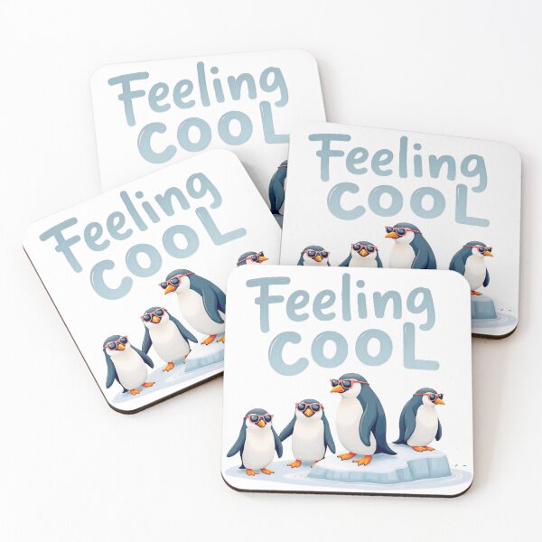 Item preview,  Feeling cool, cute penquins with sunglasses designed and sold by nicnacc.