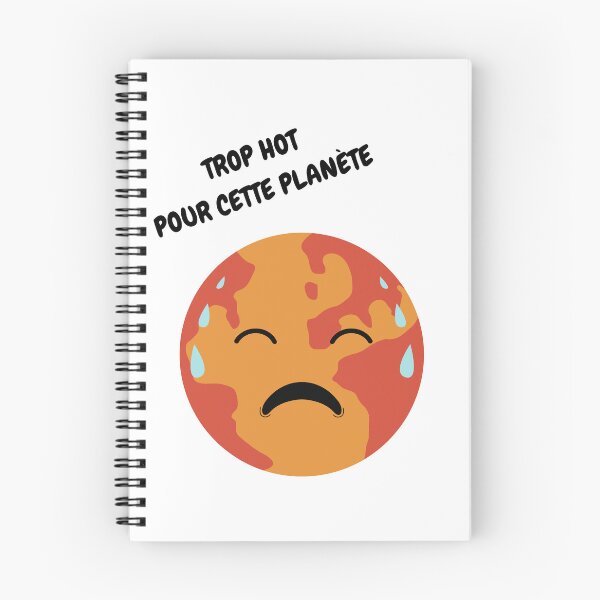 Item preview, TROP HOT POUR CETTE PLANÈTE designed and sold by Instants Design.