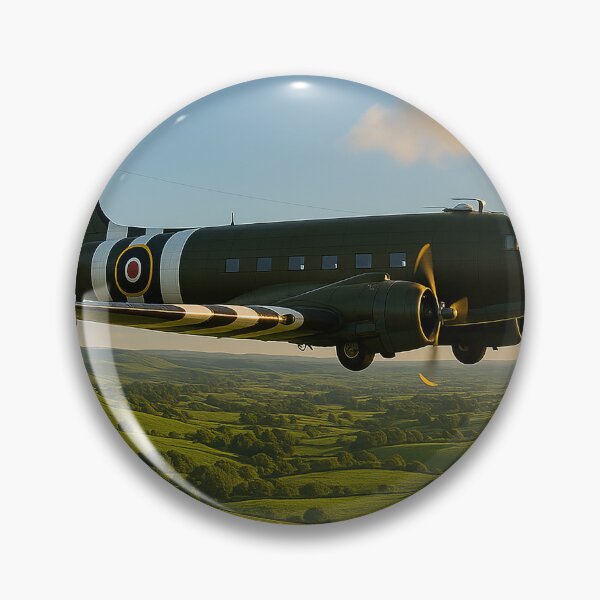 Item preview, Dakota Over Green Hills BBMF designed and sold by Skyframe Aviation.
