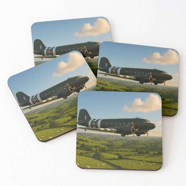 Item preview, Dakota Over Green Hills BBMF designed and sold by Skyframe Aviation.