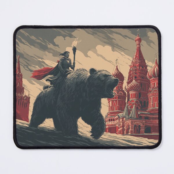 Item preview, Soviet Bear Rider designed and sold by Synthartik.
