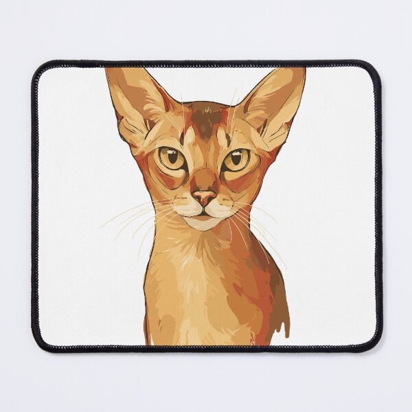 Item preview, Loyal Abyssinian Cat designed and sold by bapupa.