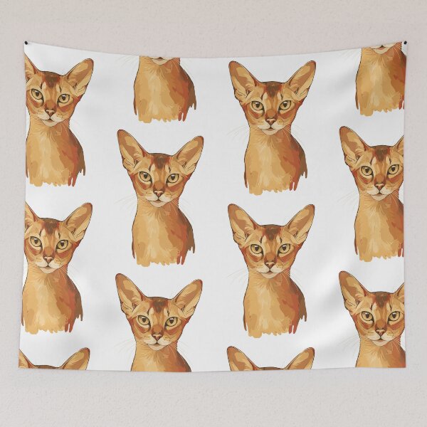 Item preview, Loyal Abyssinian Cat designed and sold by bapupa.