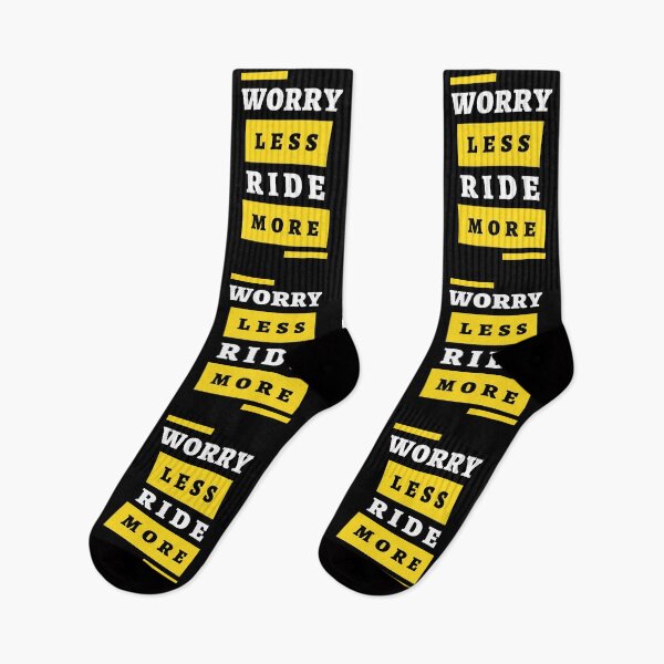 Item preview, Ride More Worry Less | Mountain Bike Adventure Design | Strava Cycling Gift Idea for MTB Lovers and Nature Enthusiasts designed and sold by BMLprint ⭐⭐⭐⭐⭐.