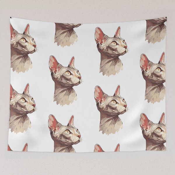 Item preview, Adorable Devon Rex Cat designed and sold by bapupa.