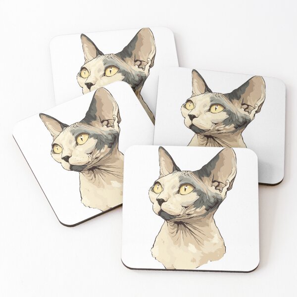 Item preview, Mischievous Devon Rex Cat designed and sold by bapupa.