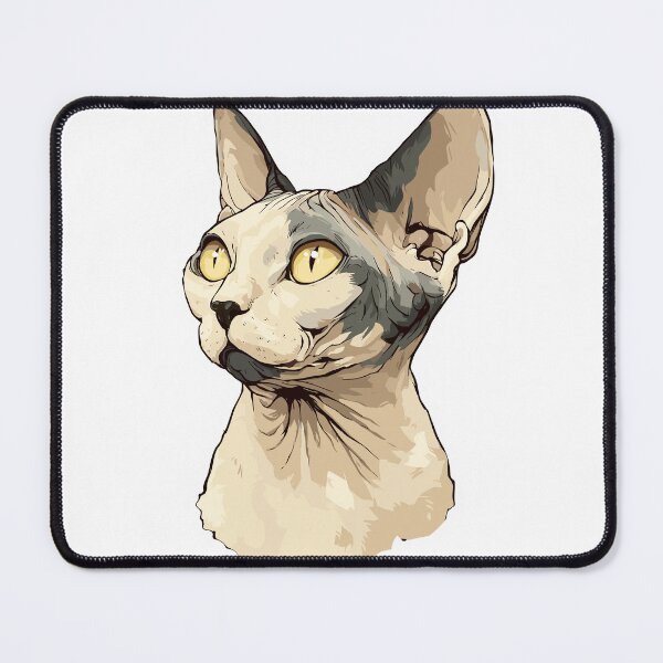 Item preview, Mischievous Devon Rex Cat designed and sold by bapupa.