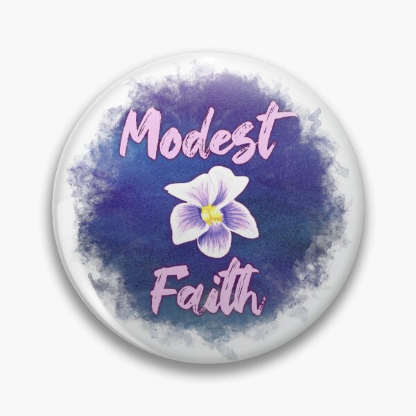 Item preview, February Birth Month Flower Modest Faith Violet designed and sold by DLawsonDesigns.