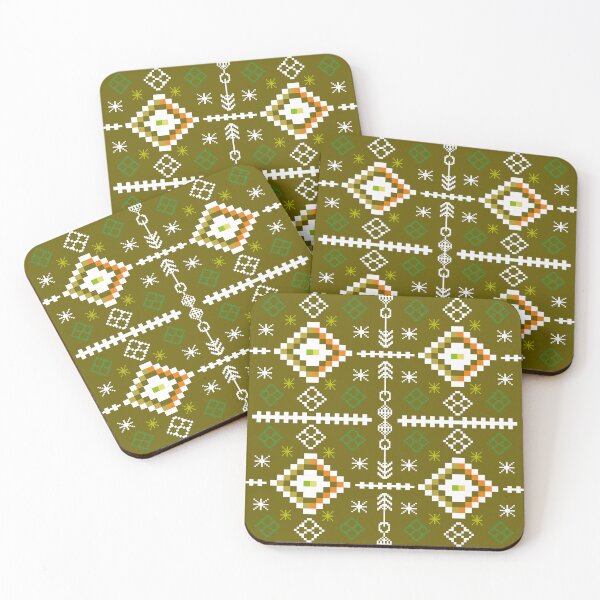 Item preview, Geometric ethnic textile design with tribal and decorative elements	 designed and sold by lotus2lin.