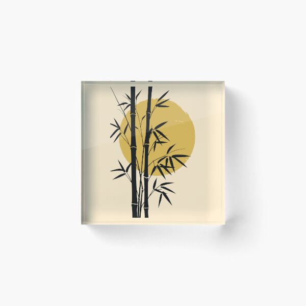 Item preview, Bamboo and moon  designed and sold by BrownHorse90s.