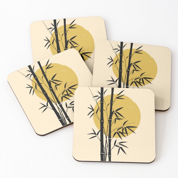 Item preview, Bamboo and moon  designed and sold by BrownHorse90s.