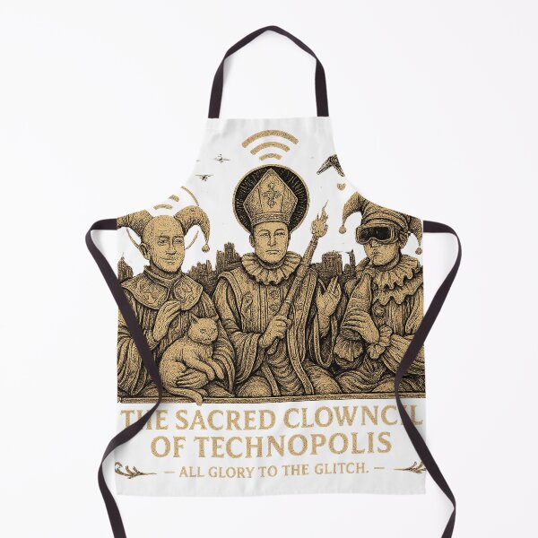Item preview, The Sacred Clowncil of Technopolis designed and sold by Edward Shepherd.