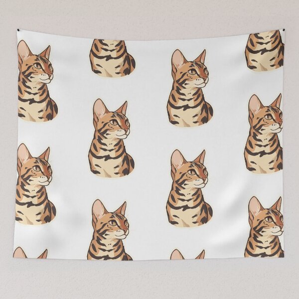Item preview, Cute Bengal Cat designed and sold by bapupa.
