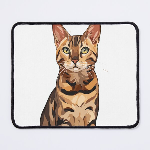 Item preview, Playful Bengal Cat designed and sold by bapupa.