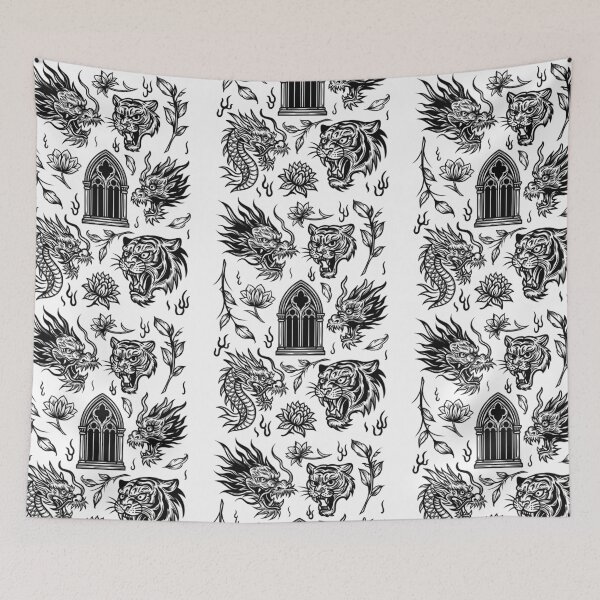 Item preview, Etching Flash Sheet designed and sold by MORIANO TATTOOS.