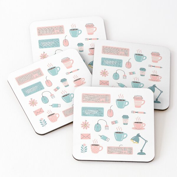 Item preview, OFFICE THEMED DOODLES designed and sold by KISHNAY-FASHION.