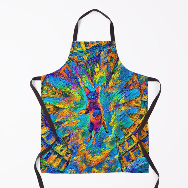 Item preview, Cat Between Worlds in Falling Sky Spiral designed and sold by blackhalt.