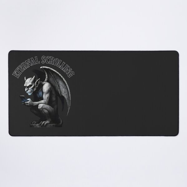 Item preview, Eternal Scrolling Gargoyle, mobile phone funny dark. designed and sold by Shoot-The-Moon.