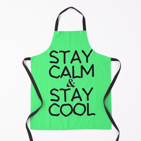 Item preview, Stay Calm and Stay Cool – Chill Vibes Motivational Quote Design for Everyday Positivity designed and sold by ArtsyExplorer.